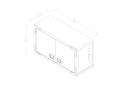 DuraMax Industrial Wall Cabinet 36 In. Wide