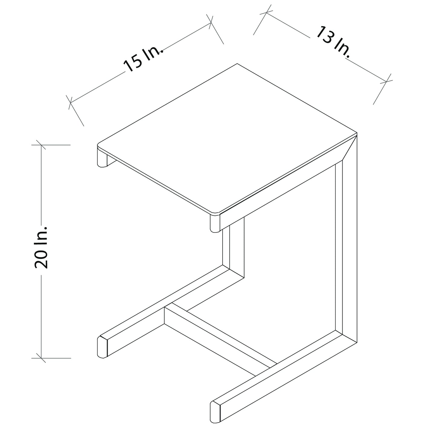 New Closeout Cove Side Table